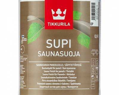 Supi Saunasuoja - Супи Саунасуоя для защиты СТЕН и ПОТОЛКА бани Tikkurilla